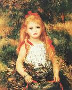 Pierre Renoir Girl with Sheaf of Corn china oil painting reproduction